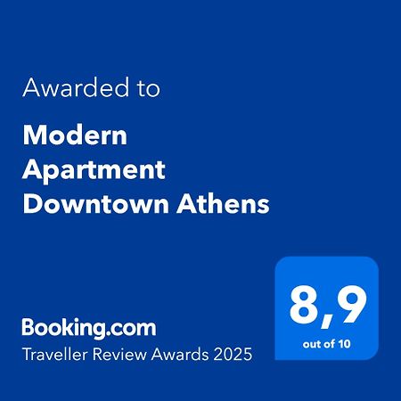 Modern Apartment Downtown Athen Eksteriør billede